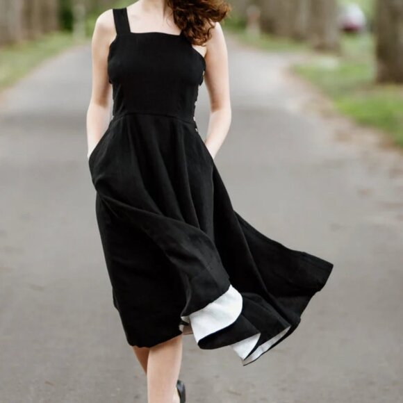 Son de Flor Pinafore Dress - Picture 1 of 7